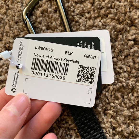 NEW Lululemon Now and Always Keychain - Picture 7 of 11